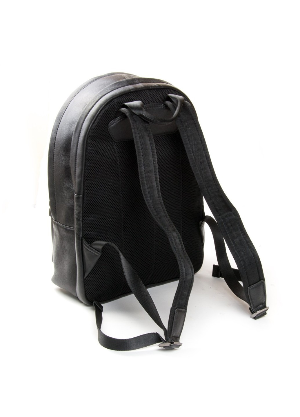 2004-1 Чорний шкіряний рюкзак Bretton (261551301)
