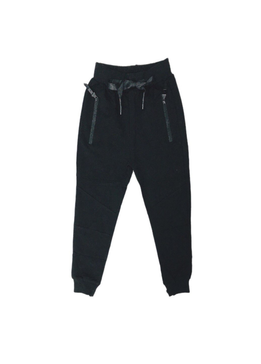 Спортивні штани чорні для хлопчика Lizi Kids (258066800)