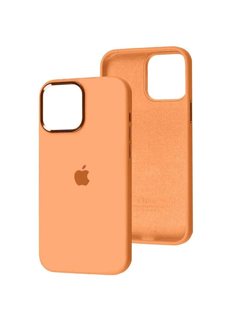 Чохол Silicone Case з металевими кнопками на Apple iPhone 12 Pro Max (6.7") Epik (261324452)