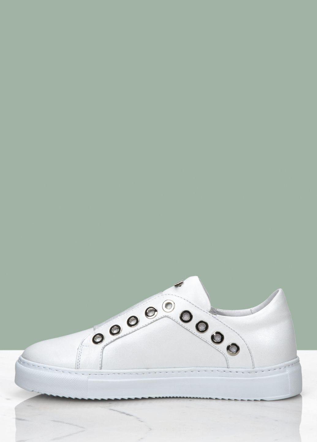 Білі кеди, колір білий Kadar