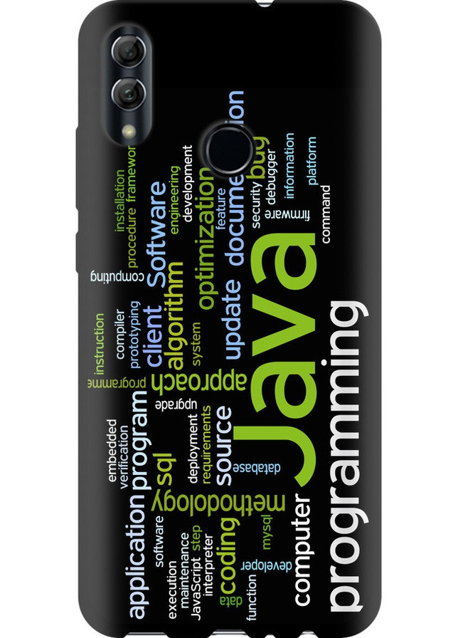 TPU чорний чохол '5615' для Endorphone Huawei Honor 10 Lite (258178856)