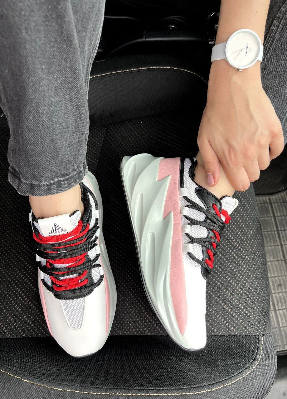 Цветные демисезонные кроссовки реплика в стиле adidas Vakko