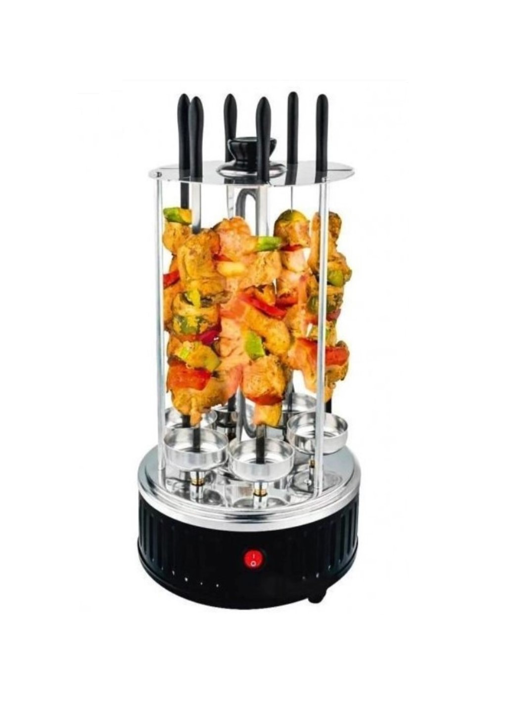 Шашличниця електрична циліндрична на 6 шампурів Kebabs 1000W Francesco Marconi (277633943)