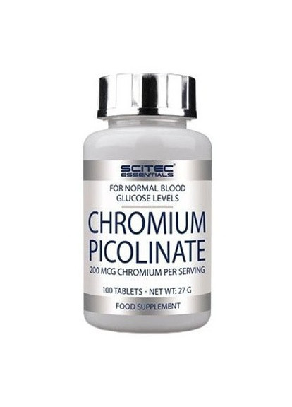 Chromium Picolinate 100 Tabs Scitec Nutrition (256726010)