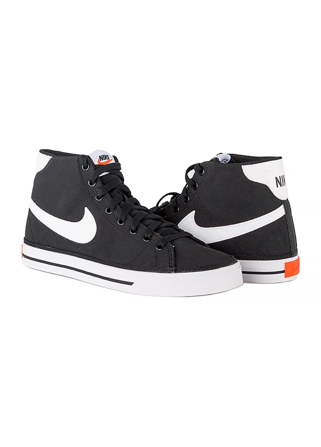 Кросівки W COURT LEGACY CNVS MID Nike чорні демісезони (259353441)