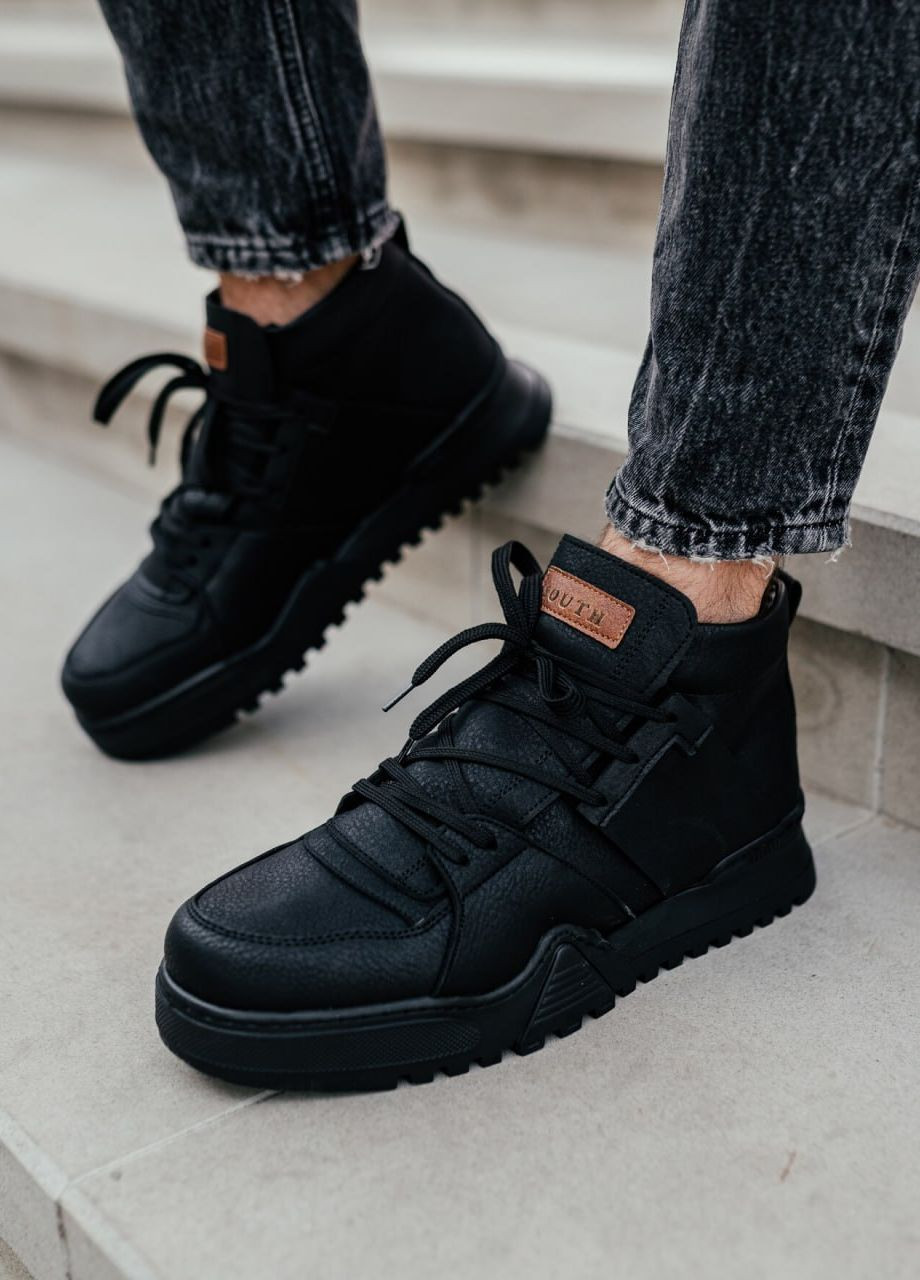Черные зимние ботинки craft winter black Vakko