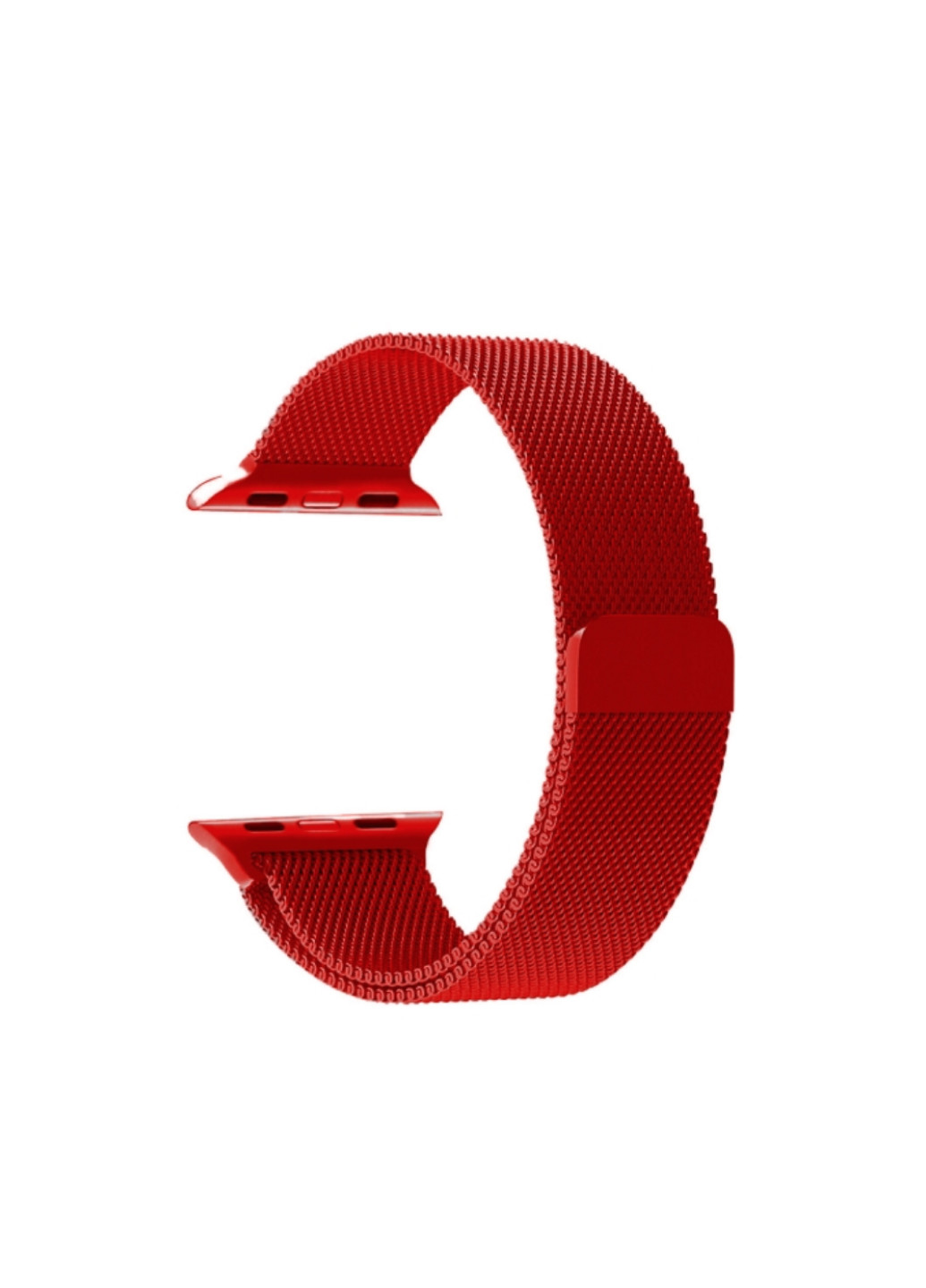 Ремінець Milanese Loop для Apple Watch 38/40/41 Red No Brand (257399606)