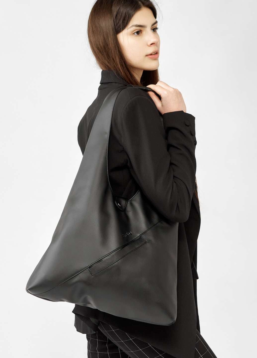 Женская сумка HOBO M черная Sambag (259040451)