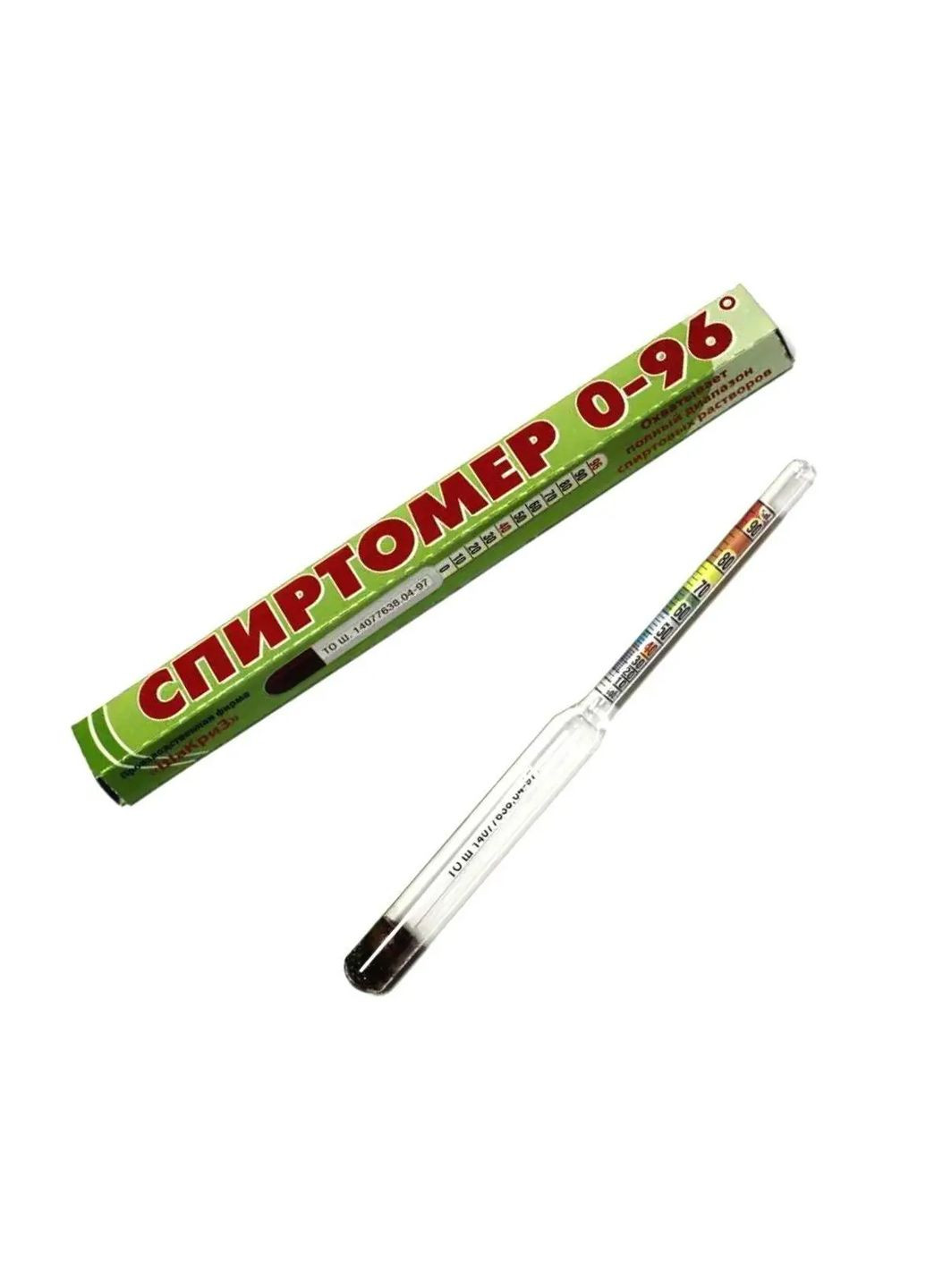 Спиртомер бытовой 0-96° c мерным стаканом 250 мл ШаКриЗ Шакриз (270936060)