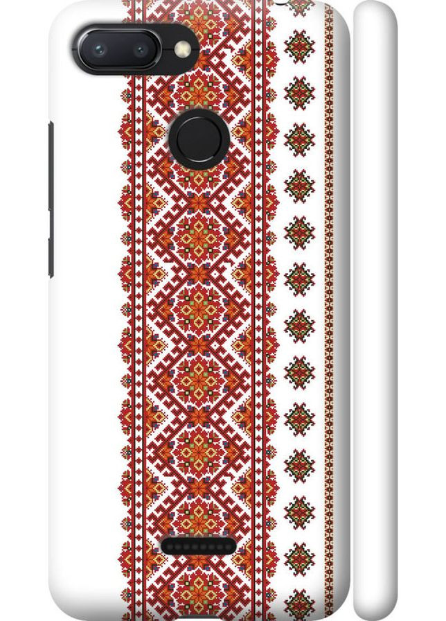 3D пластиковий матовий чохол 'Вишиванка 13' для Endorphone Xiaomi Redmi 6 (269346199)