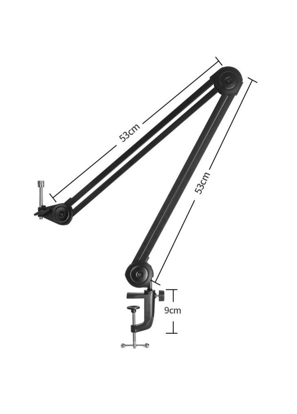 Пантограф стійка для мікрофону і інших аксесуарів з головкою 5/8 дюйми No Brand (276716531)