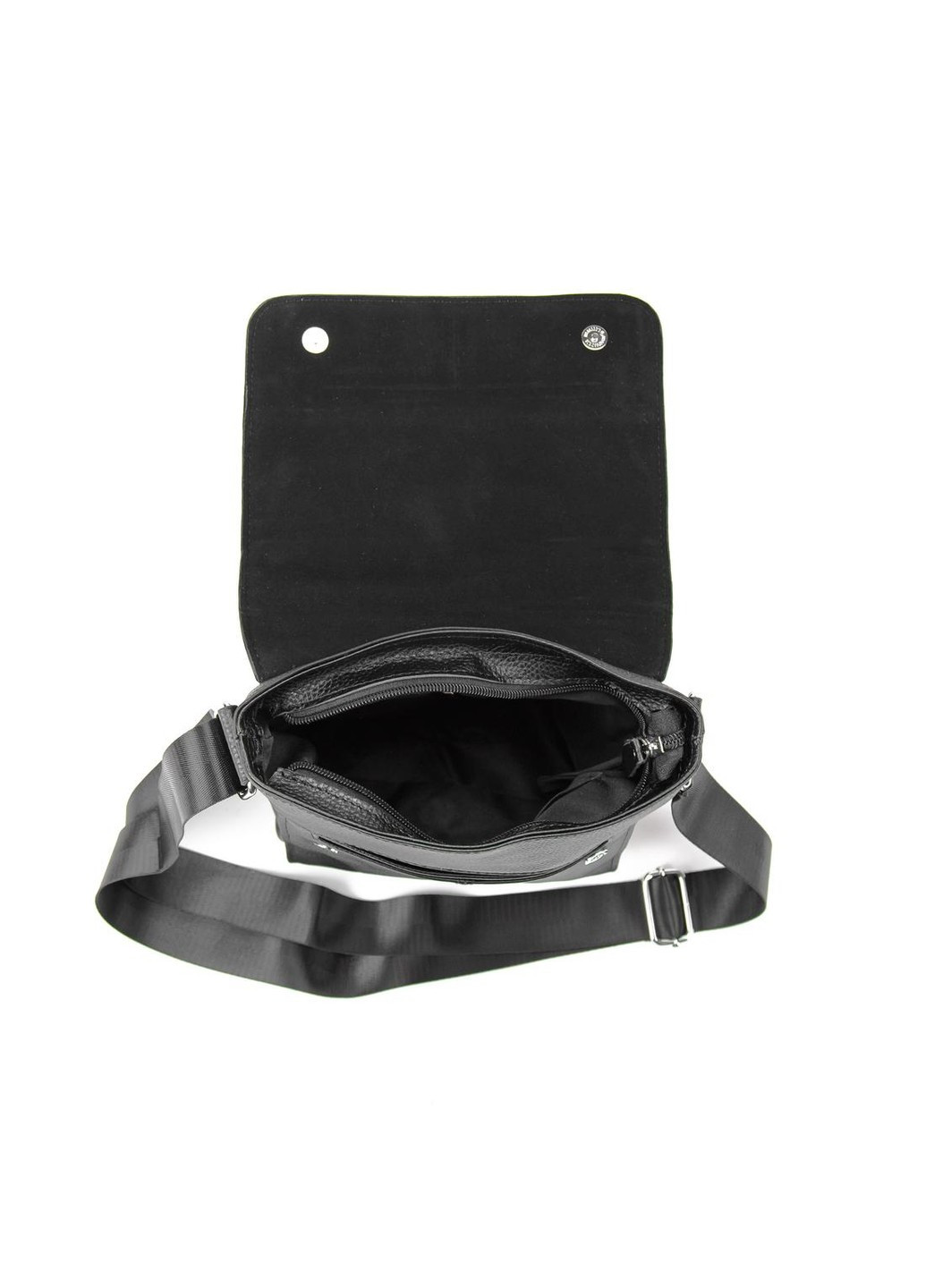 Удобный кожаный мессенджер с клапаном на магнитах M56-3656A Tiding Bag (277977960)