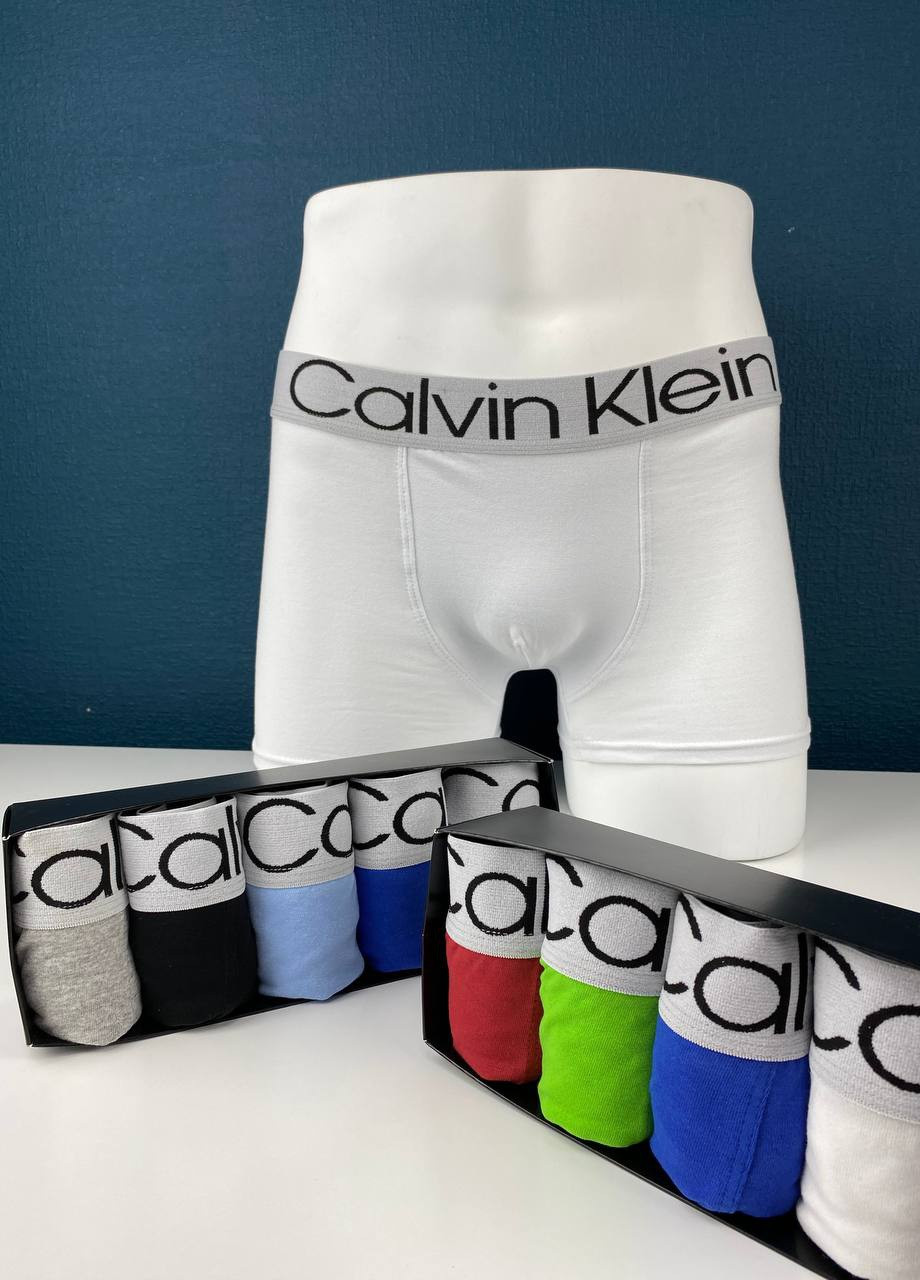 Набір боксерів 5 штук з лого Calvin Klein Vakko (257676078)