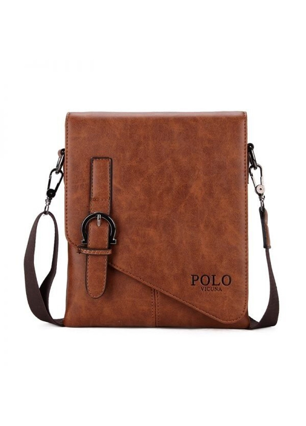 Чоловіча сумка VICUNA (8838-2-KH) світло-коричнева Polo (263360649)