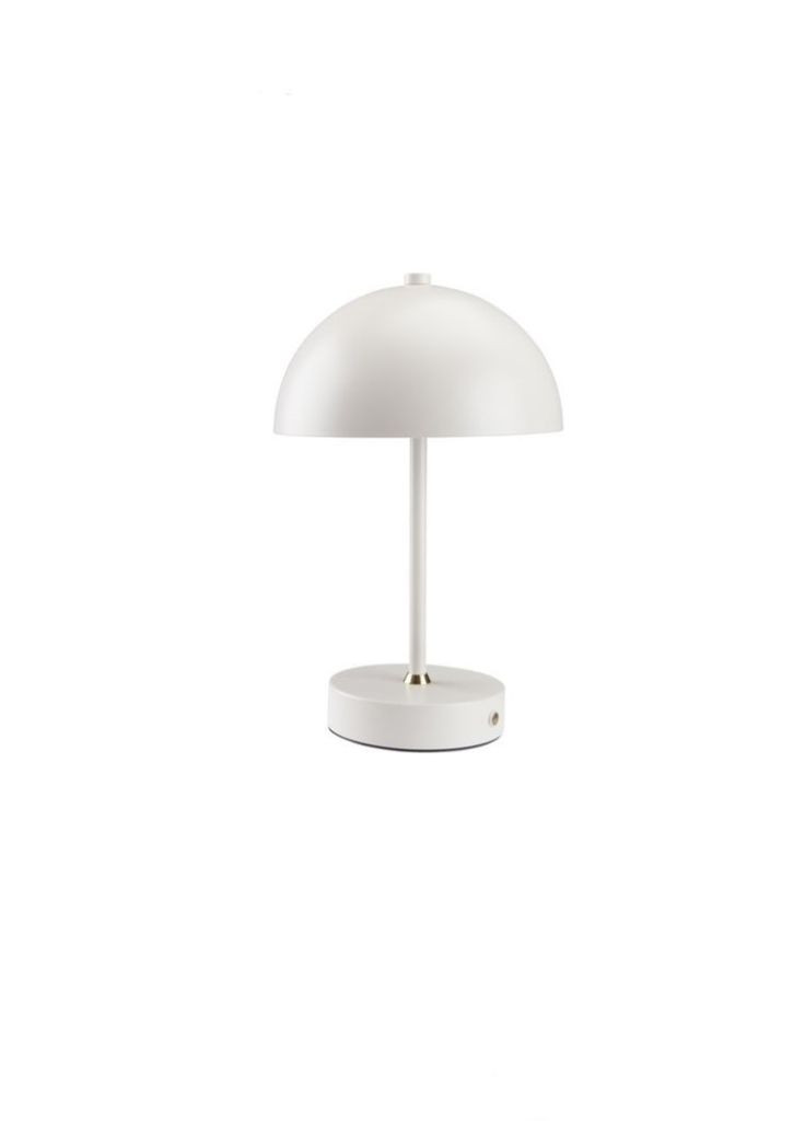 Лампа-ночник д.16см в.25см серый с сенсорным управлением No Brand (262892807)