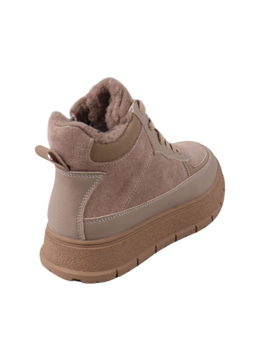 ботинки женские капучино натуральная замша Gifanni