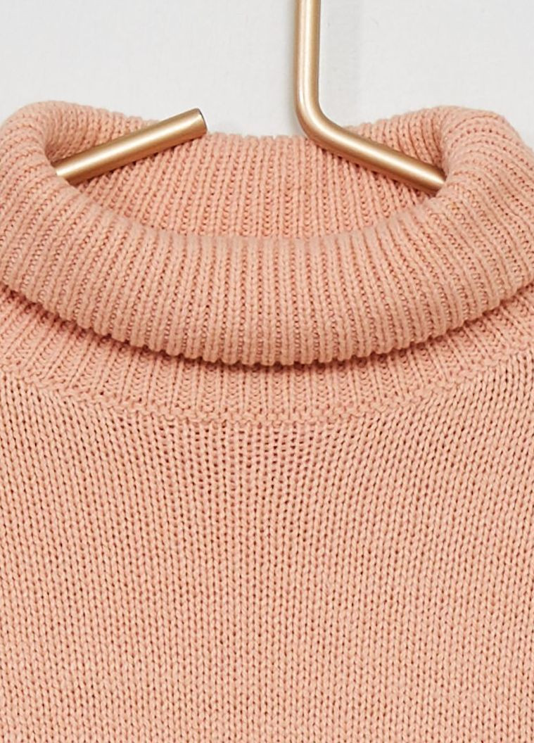 Світло-рожевий светр демісезон,блідо-рожевий, Kiabi