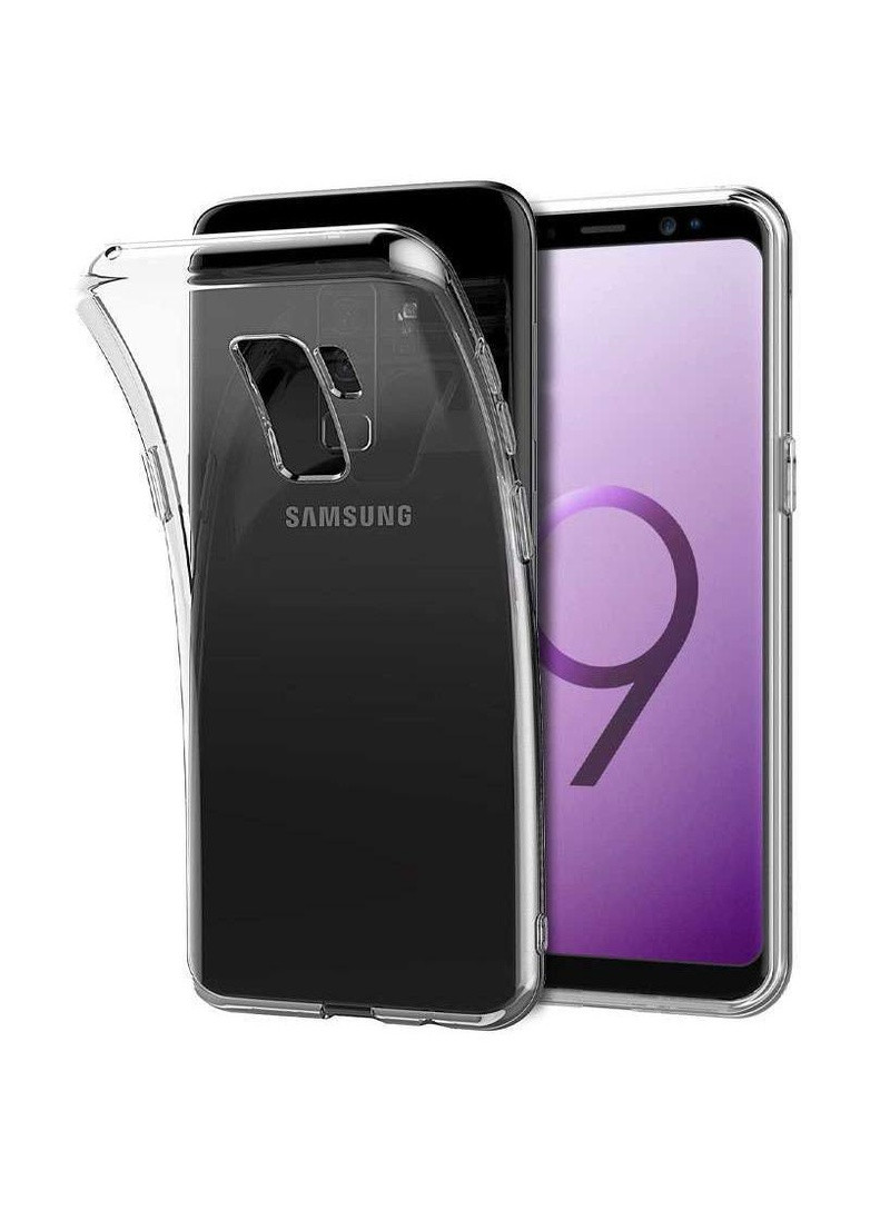 Ультратонкий силіконовий чохол 2 мм на Samsung Galaxy S9+ Epik (258819263)