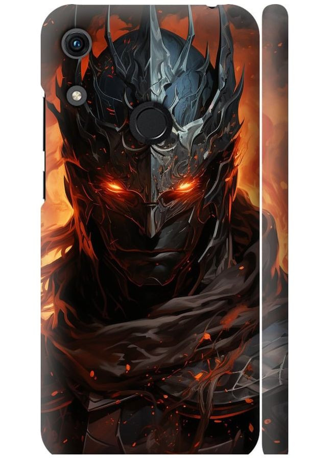 3D пластиковый матовый чехол 'Темный рыцарь' для Endorphone Huawei Y6s (266049264)