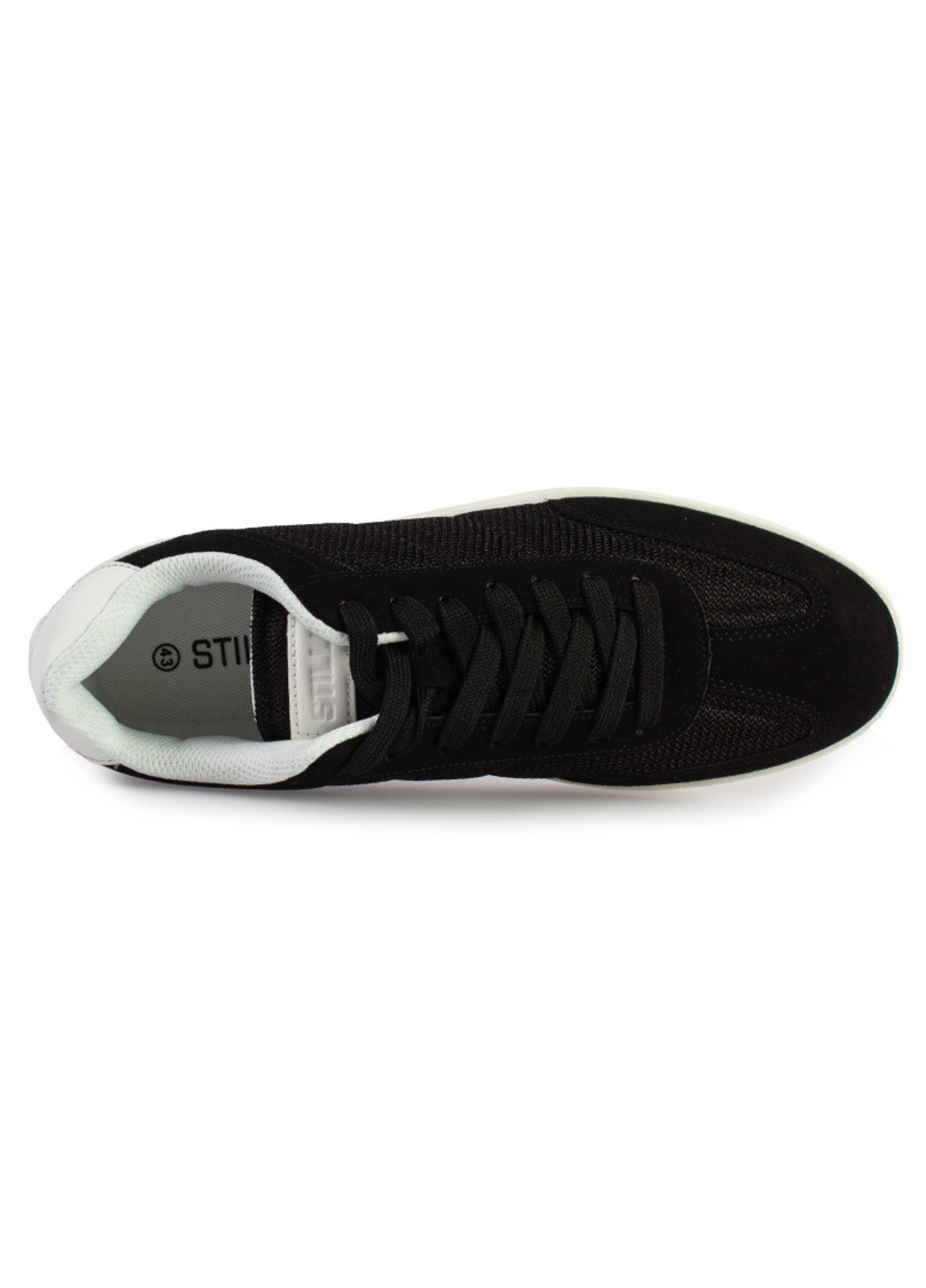 Черные демисезонные кроссовки мужские бренда 9200221_(1) Stilli