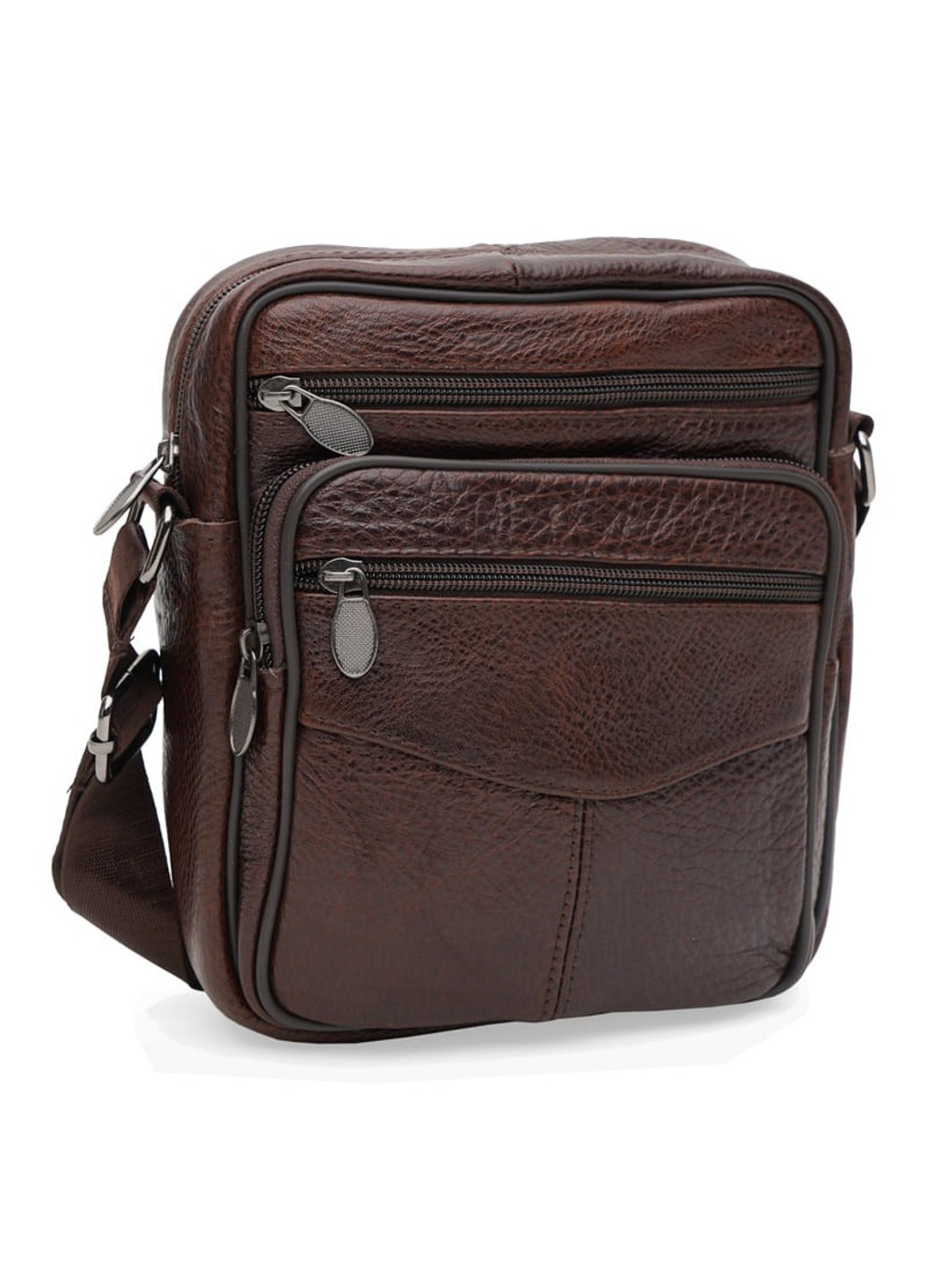 Чоловічі шкіряні сумки K19970br-brown Keizer (266143507)