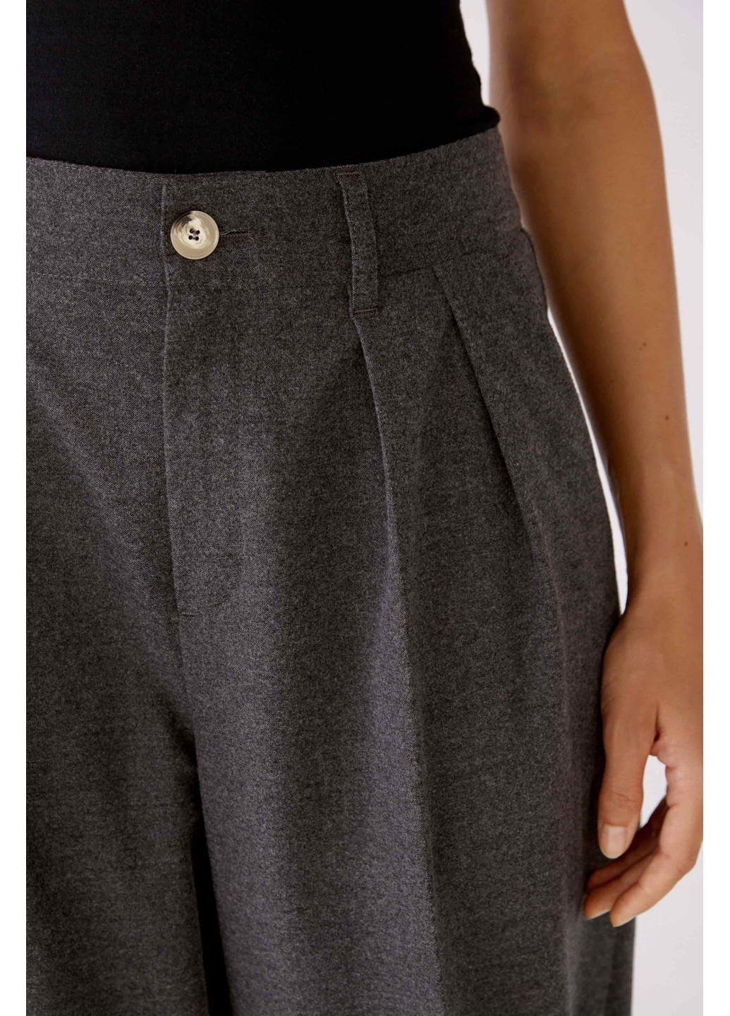 Штани жіночі Сірі Oui (263605559)