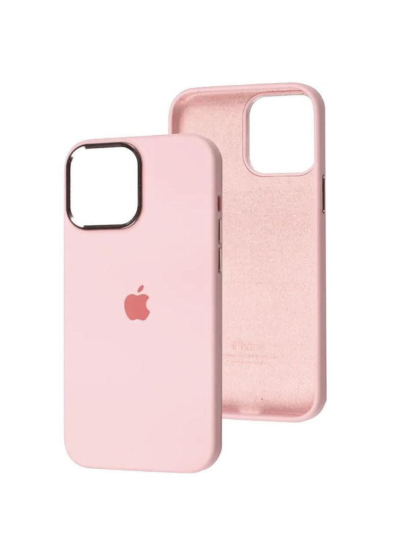 Чохол Silicone Case з металевими кнопками на Apple iPhone 13 Pro Max (6.7") Epik (261324472)