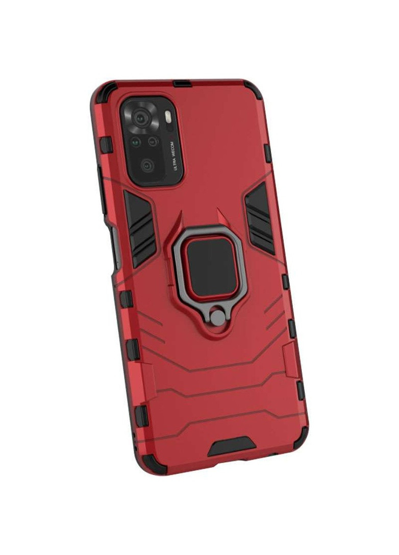 Противоударный чехол Transformer с кольцом для Xiaomi Redmi Note 10 / Note 10s Epik (258522804)