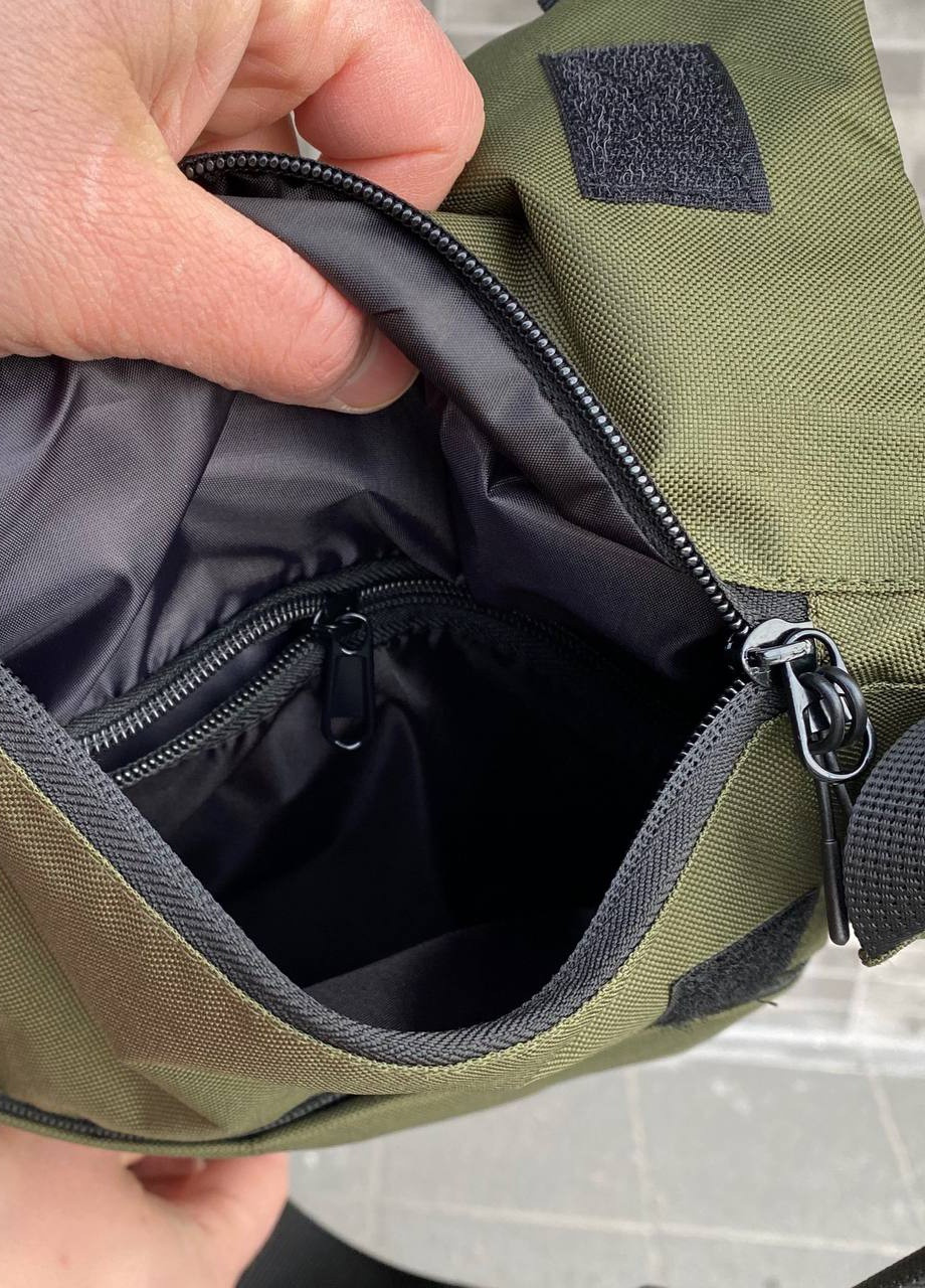 Чоловічі тактичні сумки планшет з кобурою через плече Tactica Tablet хакі No Brand (258430130)