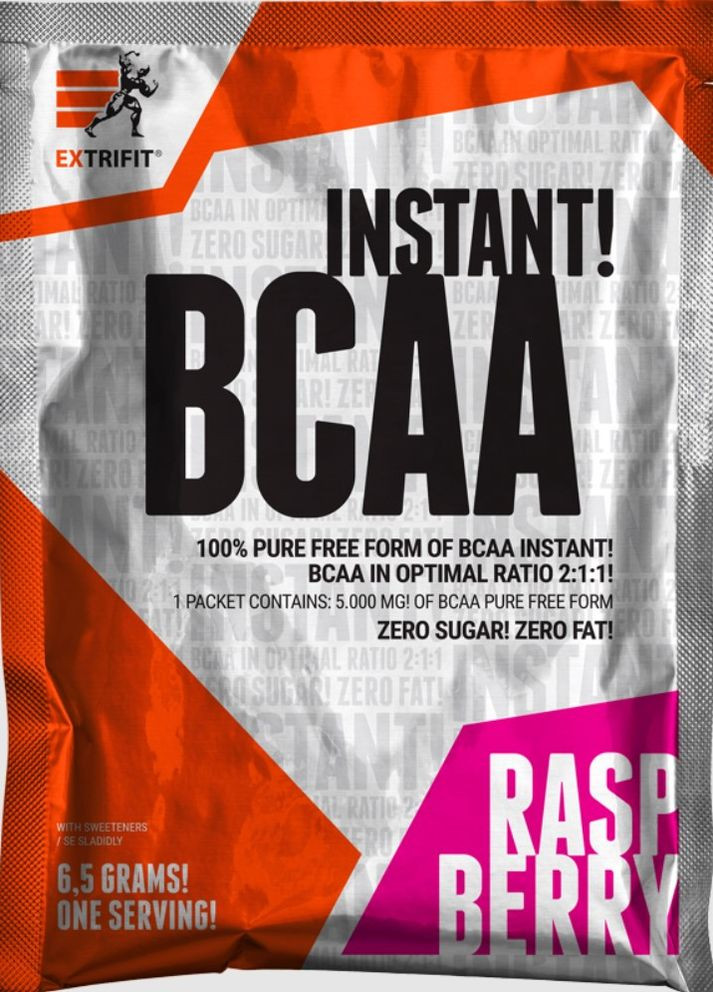 Амінокислоти BCAA Instant 6,5g (Raspberry) Extrifit (276712191)