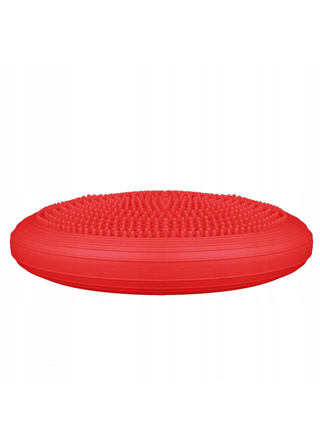 Балансувальна подушка (сенсомоторна) масажна PRO FA0085 Red Springos (270091018)