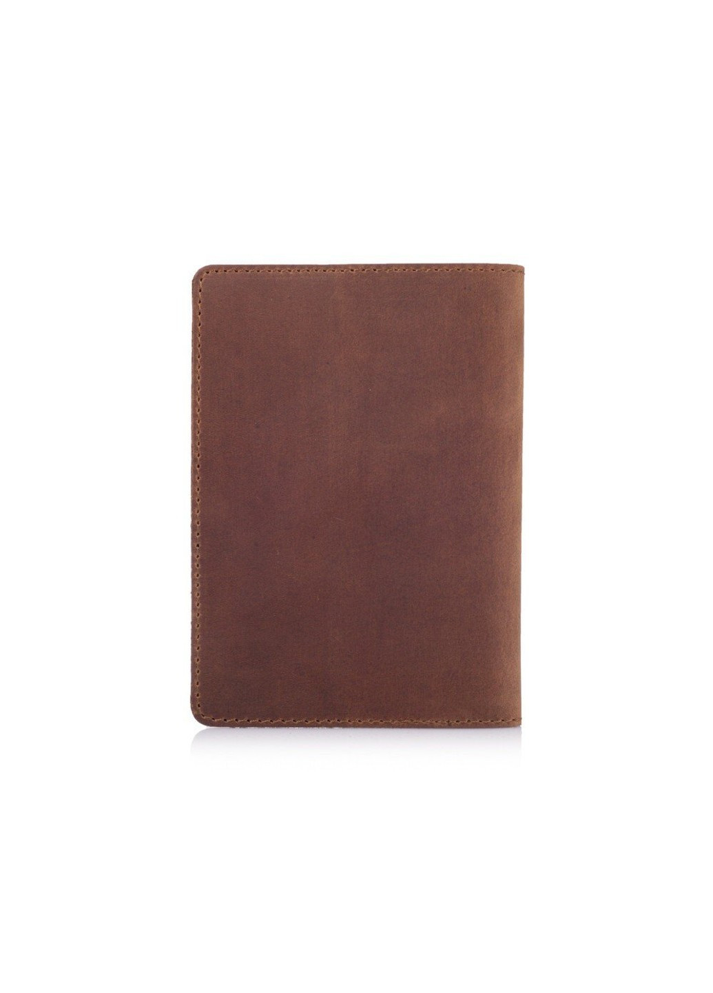 Кожаная коричневая обложка на паспорт HiArt PC-01-S19-1235-T006 Коричневый Hi Art (268371250)