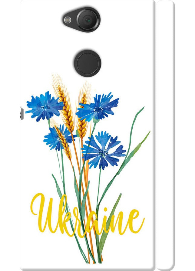 3D пластиковий матовий чохол 'Ukraine v2' для Endorphone Sony Xperia XA2 H4113 (257953496)