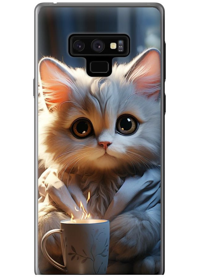 Силиконовый чехол 'White cat' для Endorphone samsung galaxy note 9 n960f (272616144)