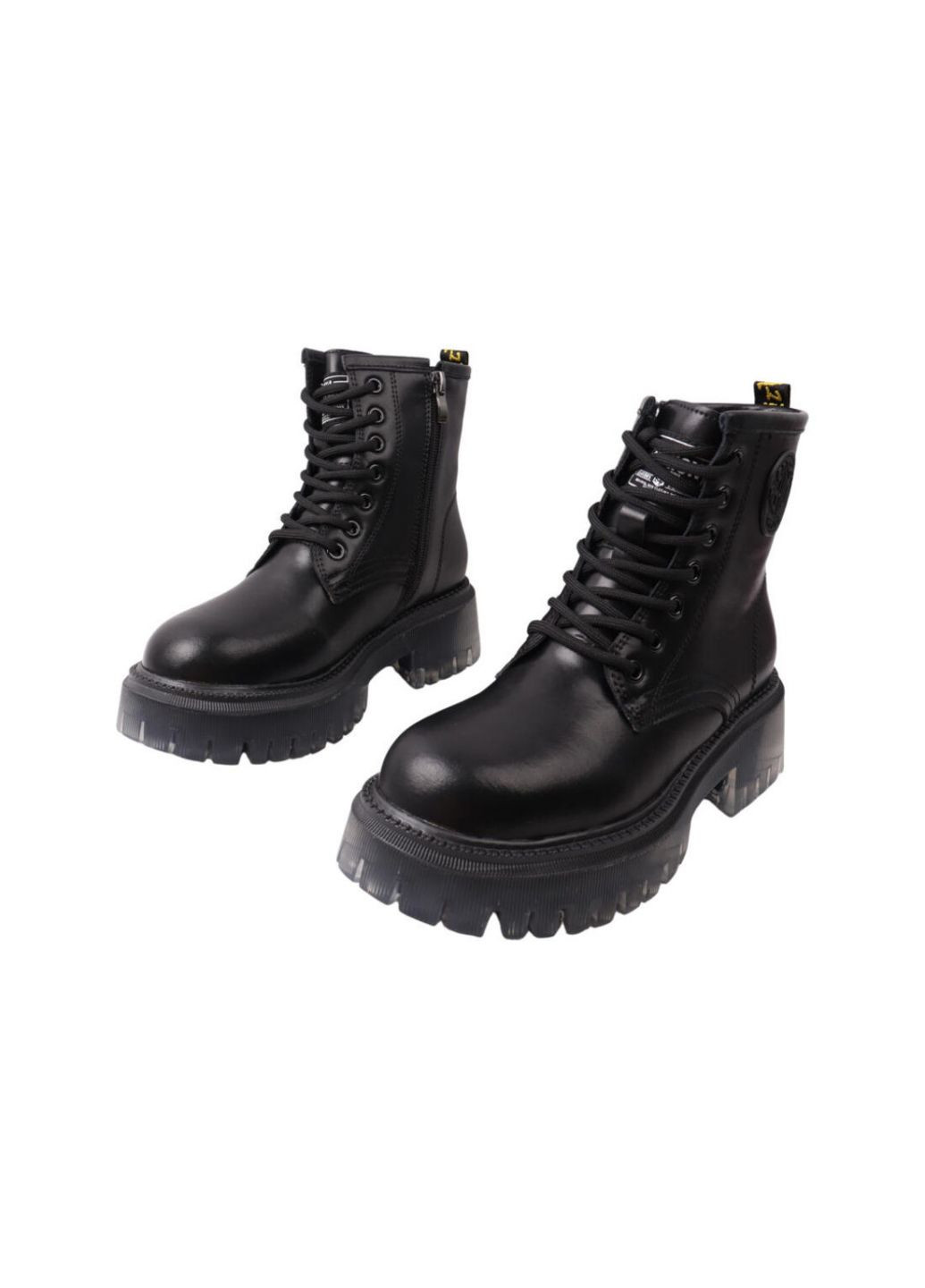 ботинки женские черные натуральная кожа Lifexpert