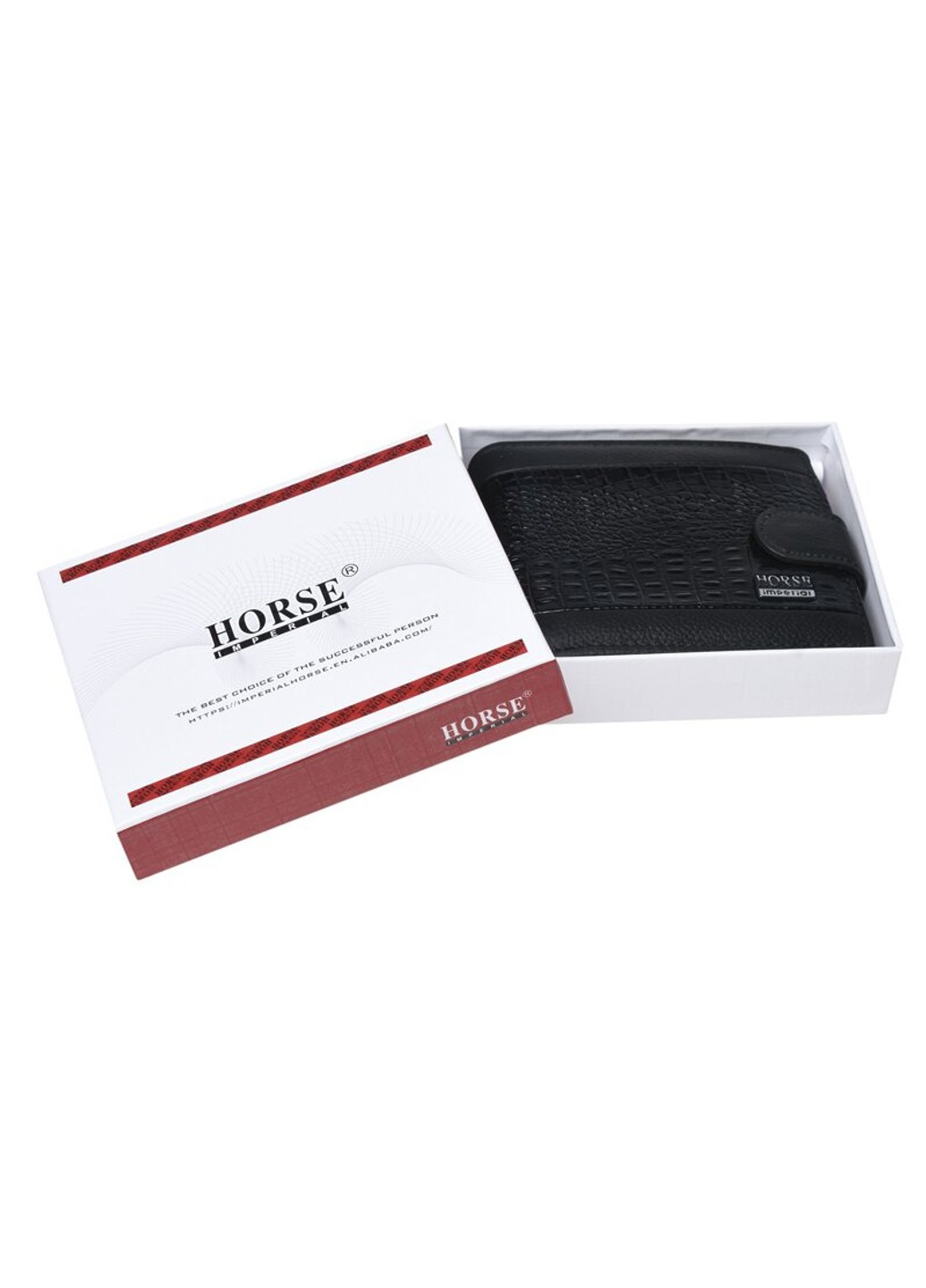 Чоловічий шкіряний гаманець K1023-black Horse Imperial (271664935)