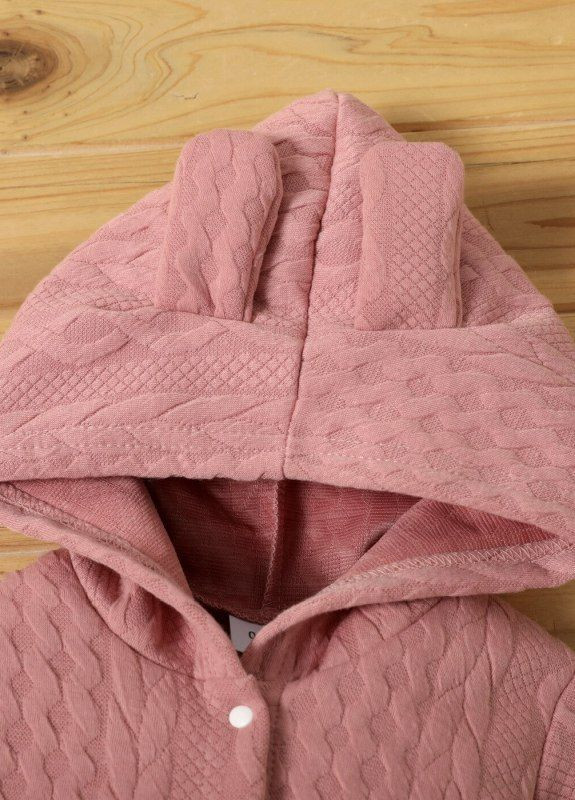 Теплый вязаный человечек на девочку - розовый Vakko (261855970)