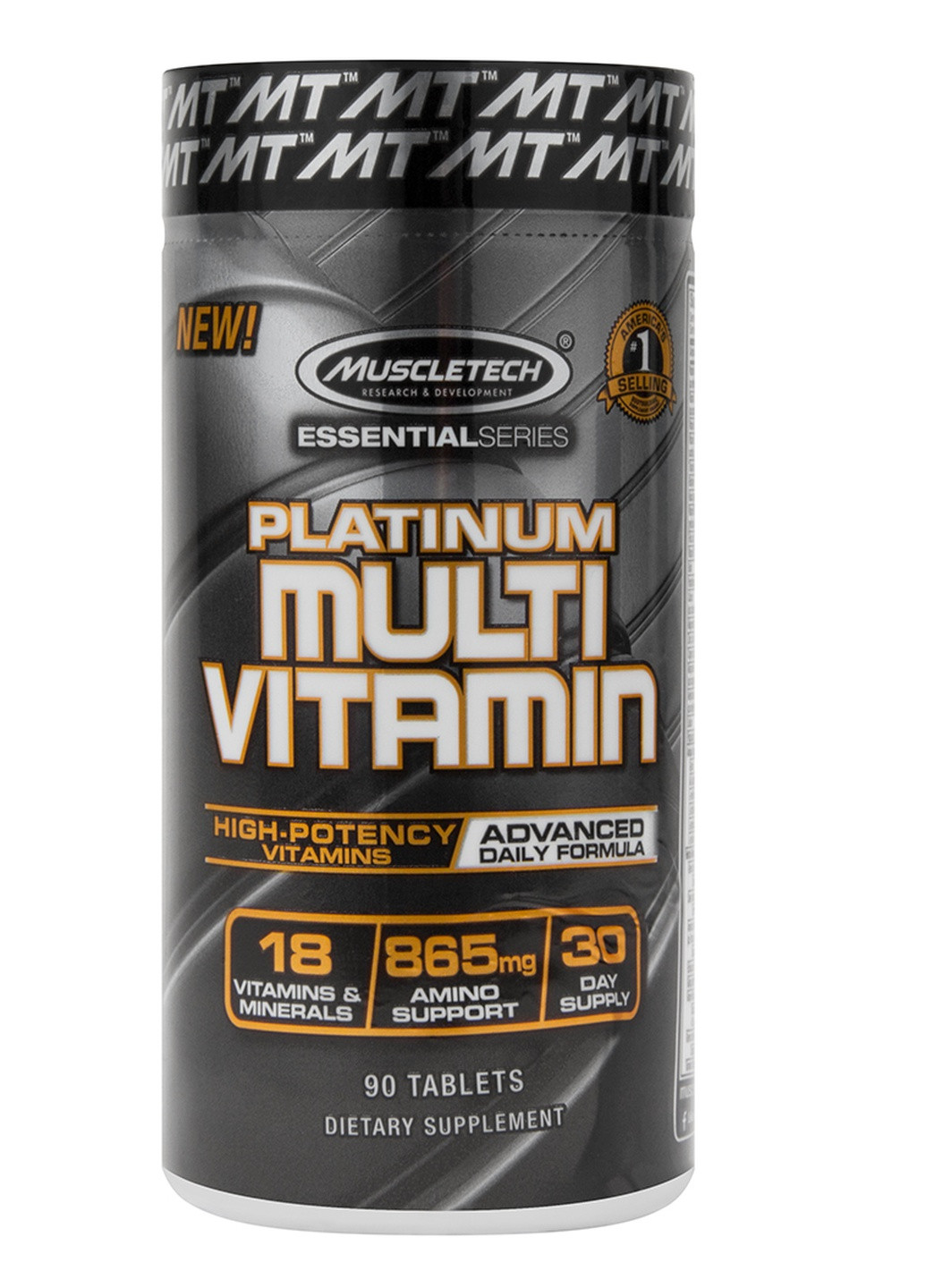 Витаминно-минеральный комплекс Platinum Multi Vitamin 90 caps Muscletech (256718305)