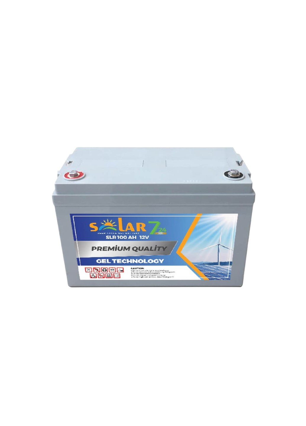 Аккумулятор для систем бесперебойного питания гелиевый Deep Cycle Premium Quality 100 Ah 12 V Solar (276904007)