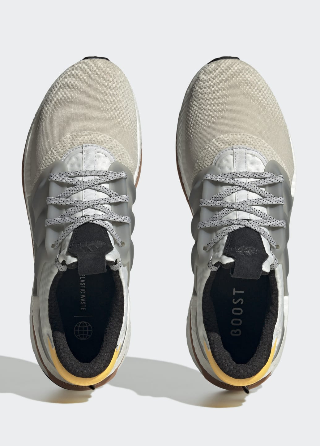 Бежевые всесезонные кроссовки x_plrboost adidas
