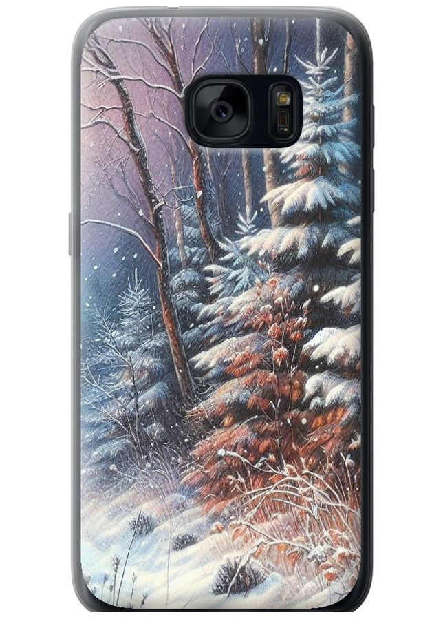 2D пластиковий чохол 'Зимовий пейзаж' для Endorphone Samsung Galaxy S7 G930F (275457425)