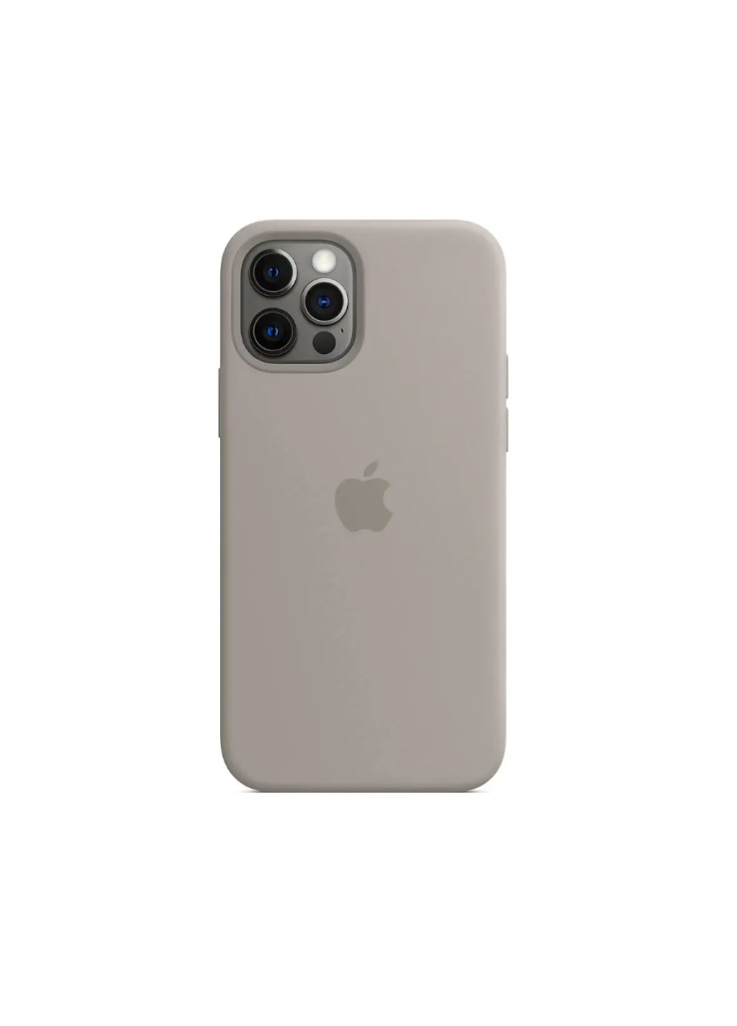 Чехол для iPhone 12/12 Pro Silicone Case Pebble No Brand (257495102)