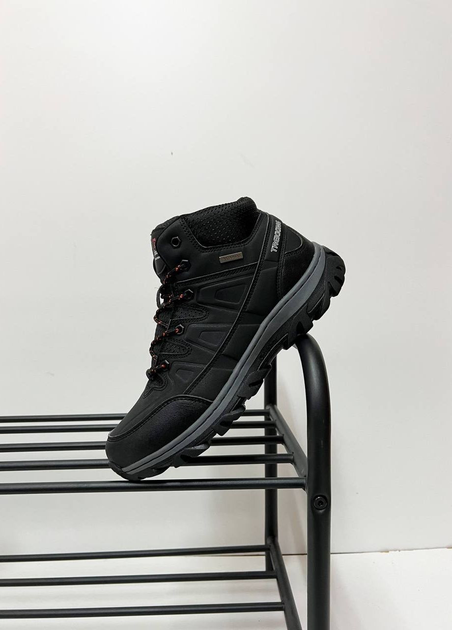 Черные спортивные, повседневные осенние ботинки мужские зимние Stilli