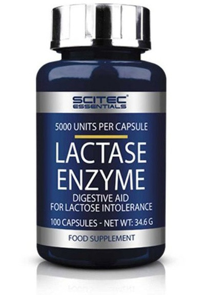 Lactase Enzyme 100 Caps Scitec Nutrition (258499550)