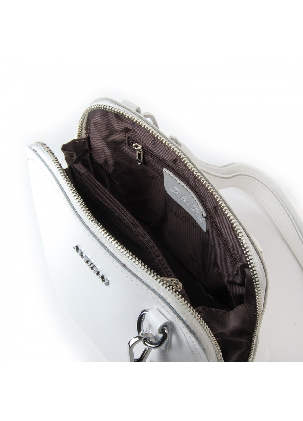 Женская кожаная сумка классическая 32-8803 beige Alex Rai (261482141)