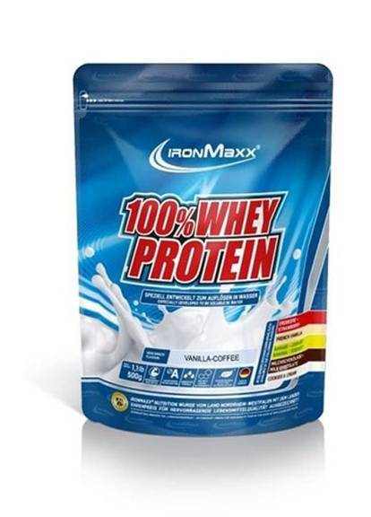 100% Whey Protein 500 g /10 servings/ Vanilla Coffee Ironmaxx (256723914)