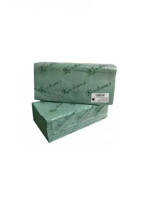 Рушники паперові V-V складання зелені 170 шт Кохавинка (259500942)