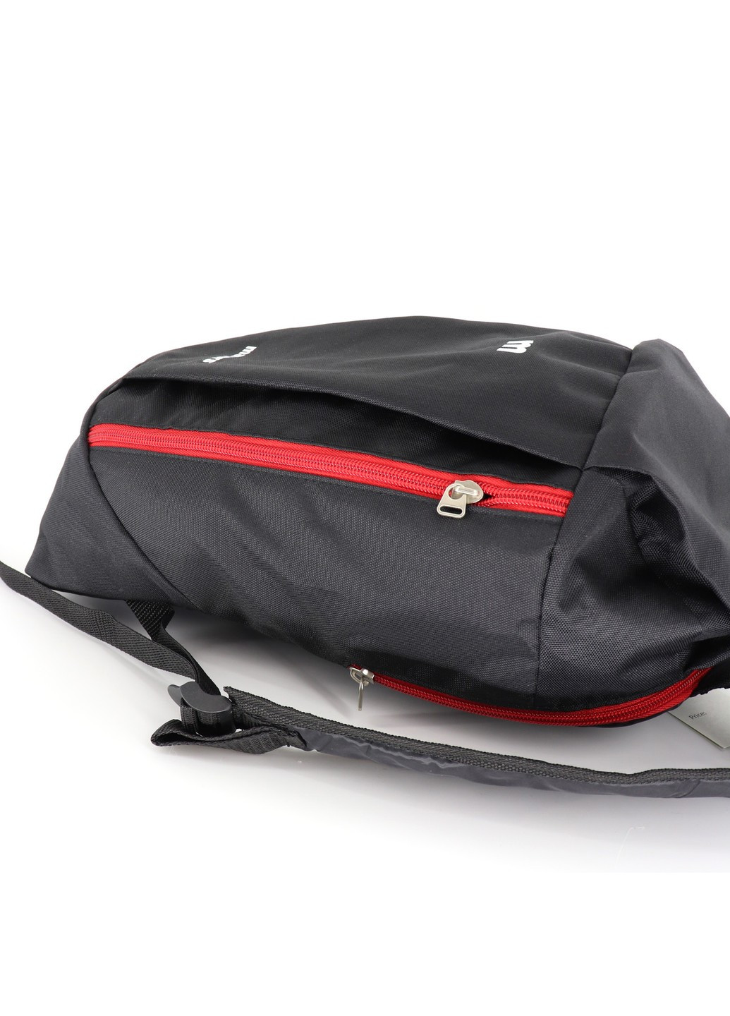 Чорний дитячий спортивний рюкзак Mayers з червоною блискавкою унісекс для школи тренувань та прогулянок 10 літрів No Brand (258591323)