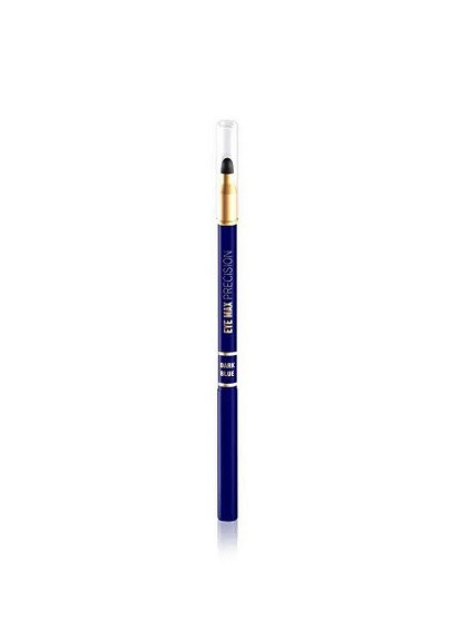 Автоматичний олівець для очей із розтушовкою Cosmetics Eye Max Precision темно-синій 1.2 г Eveline (258576620)