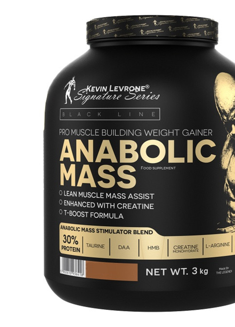 Гейнер Anabolic Mass 3000 g (Vanilla) Kevin Levrone (259752948)